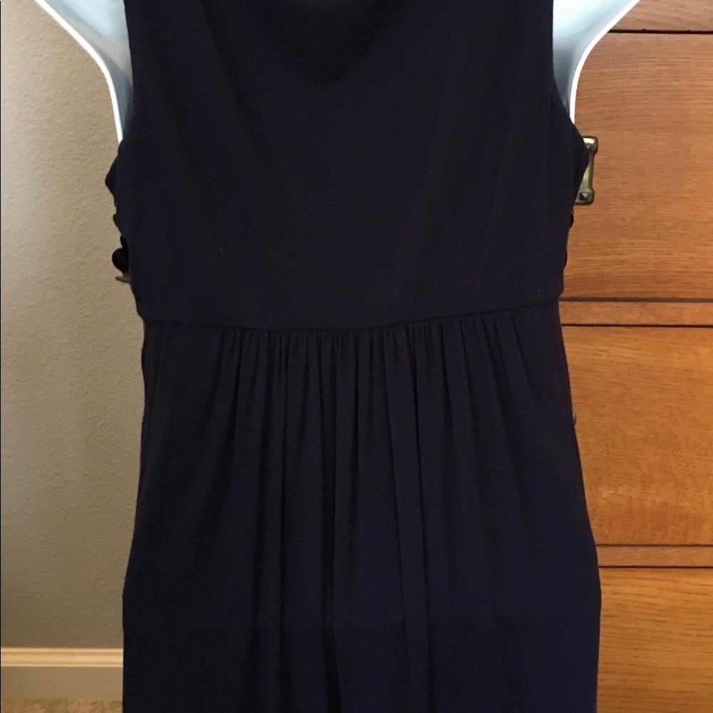 Midnight blue sequin tank dress - Picture 3 of 4